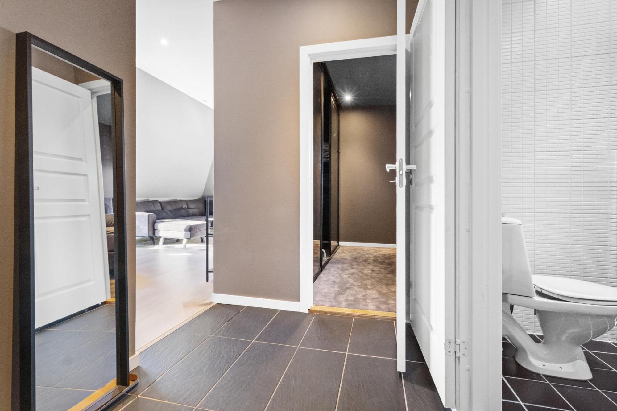 Penthouse Apartment In Bergen Exterior foto