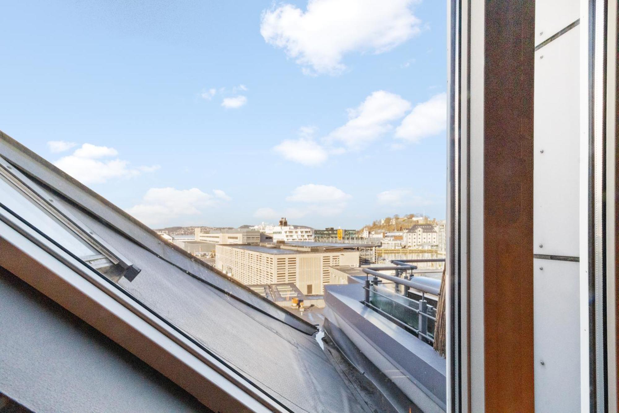 Penthouse Apartment In Bergen Exterior foto
