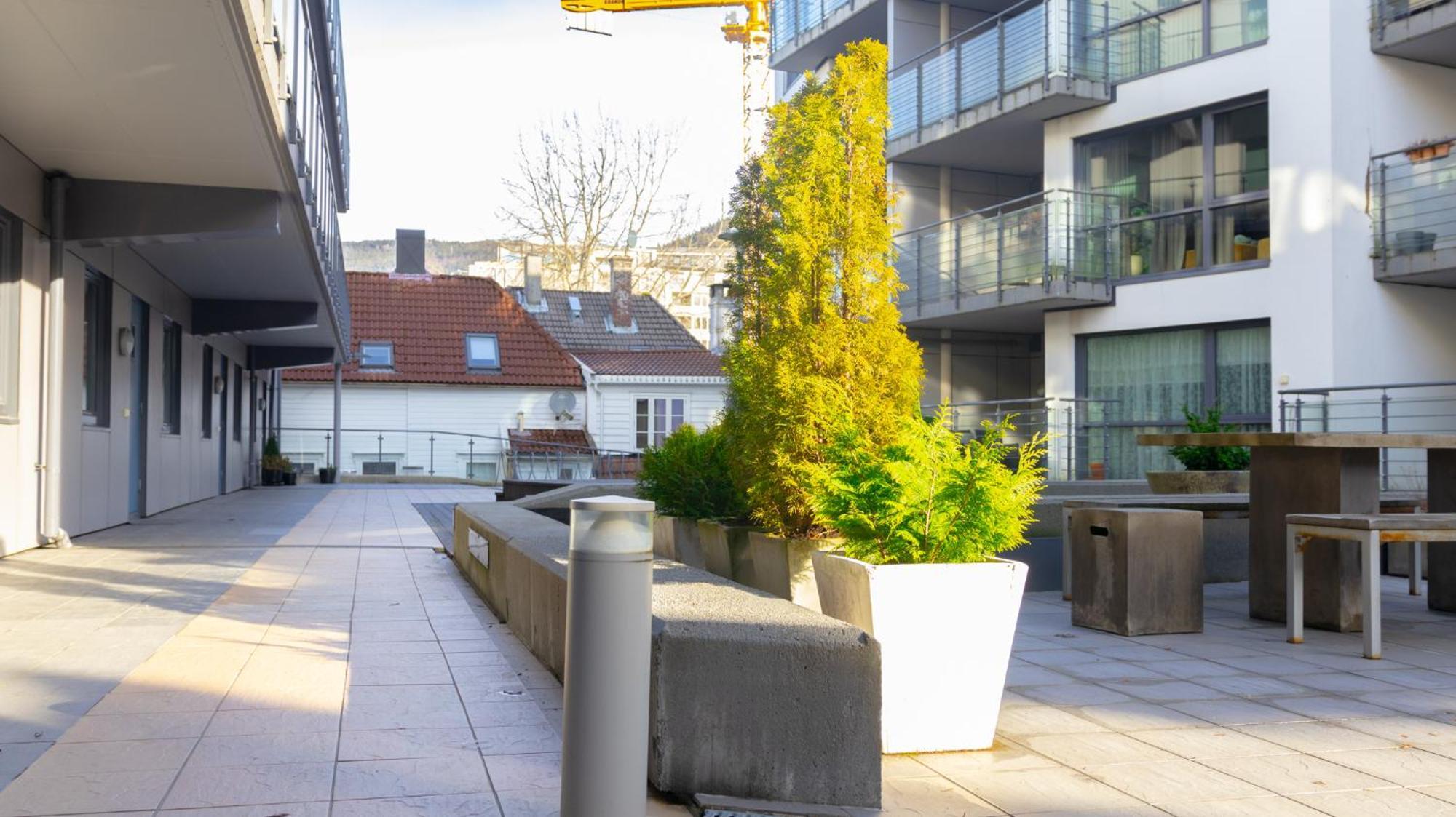 Penthouse Apartment In Bergen Exterior foto